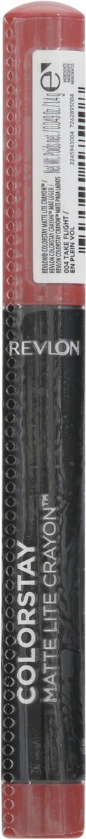 slide 3 of 9, Revlon ColorStay Matte Lite Crayon, Take Flight, 1 ct