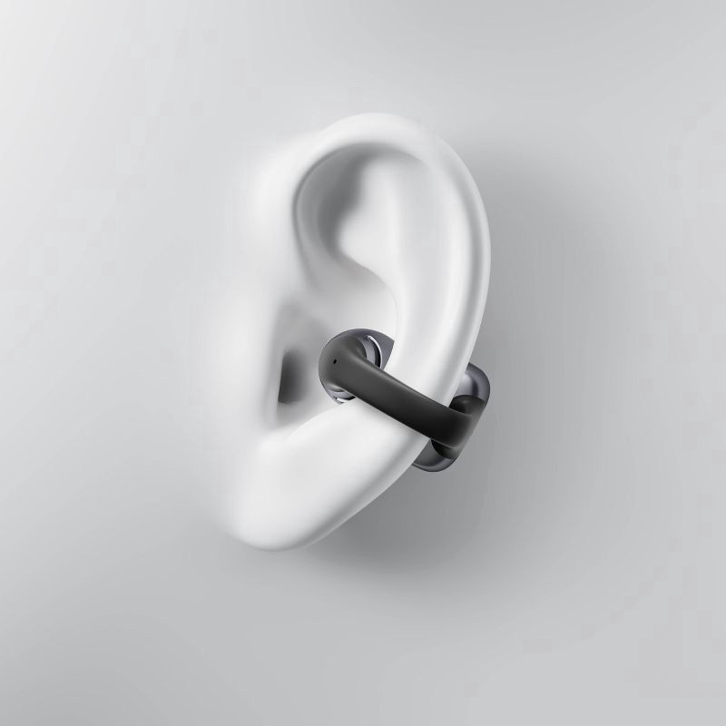 slide 4 of 6, Shokz Opendots One Black Open-Ear True Wireless Earbuds 1 Each, 1 ct