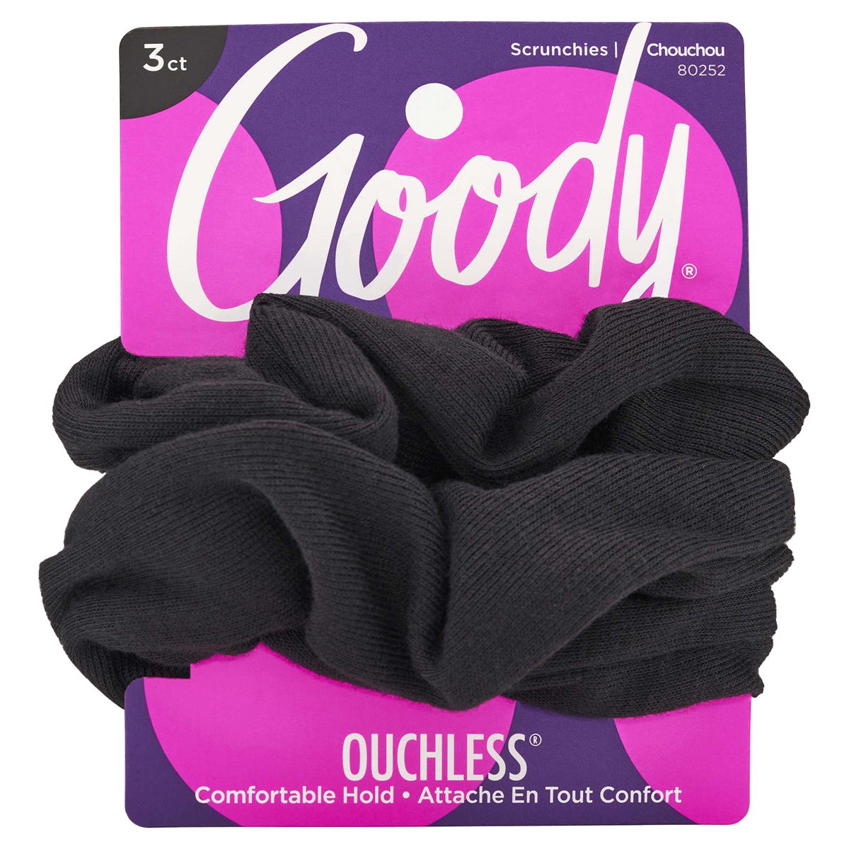 slide 1 of 1, Goody Scrunchies 3 ea, 3 ct