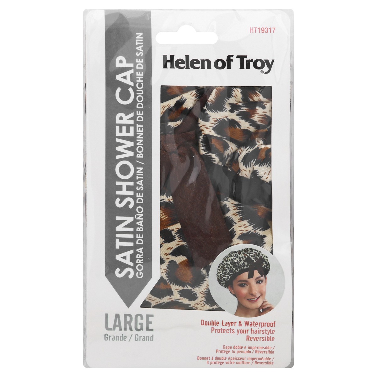 slide 1 of 9, Helen of Troy Large Satin Shower Cap 1 ea, 1 ea