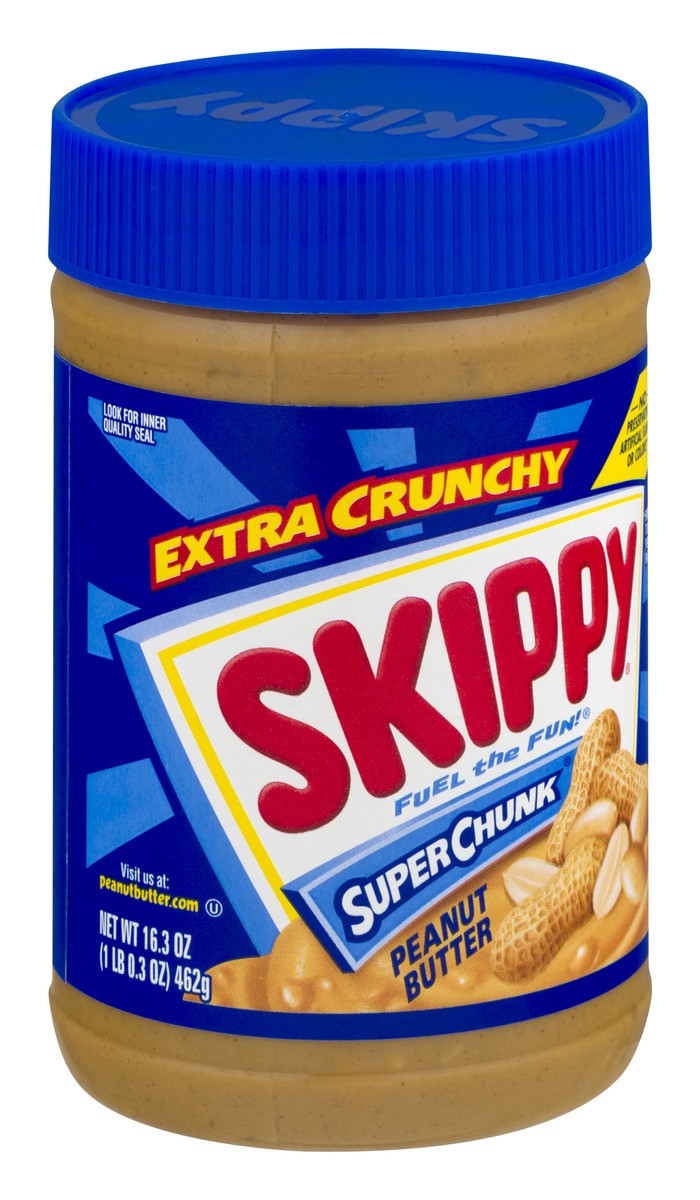 slide 13 of 13, Skippy Extra Chunky Super Chunk Peanut Butter 16.3 oz, 16.3 oz