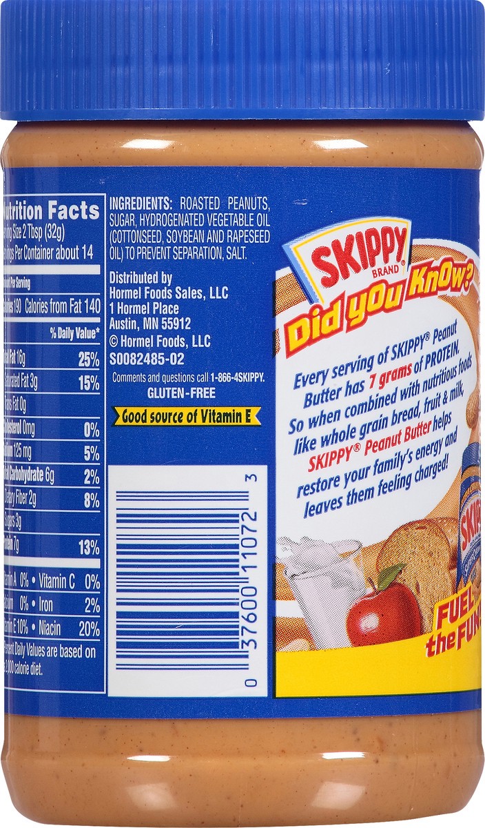 slide 4 of 13, Skippy Extra Chunky Super Chunk Peanut Butter 16.3 oz, 16.3 oz