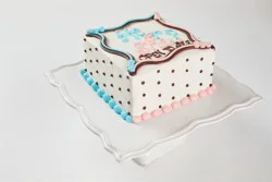 The Cakery 6 Inch Gender Reveal Cakery Cake