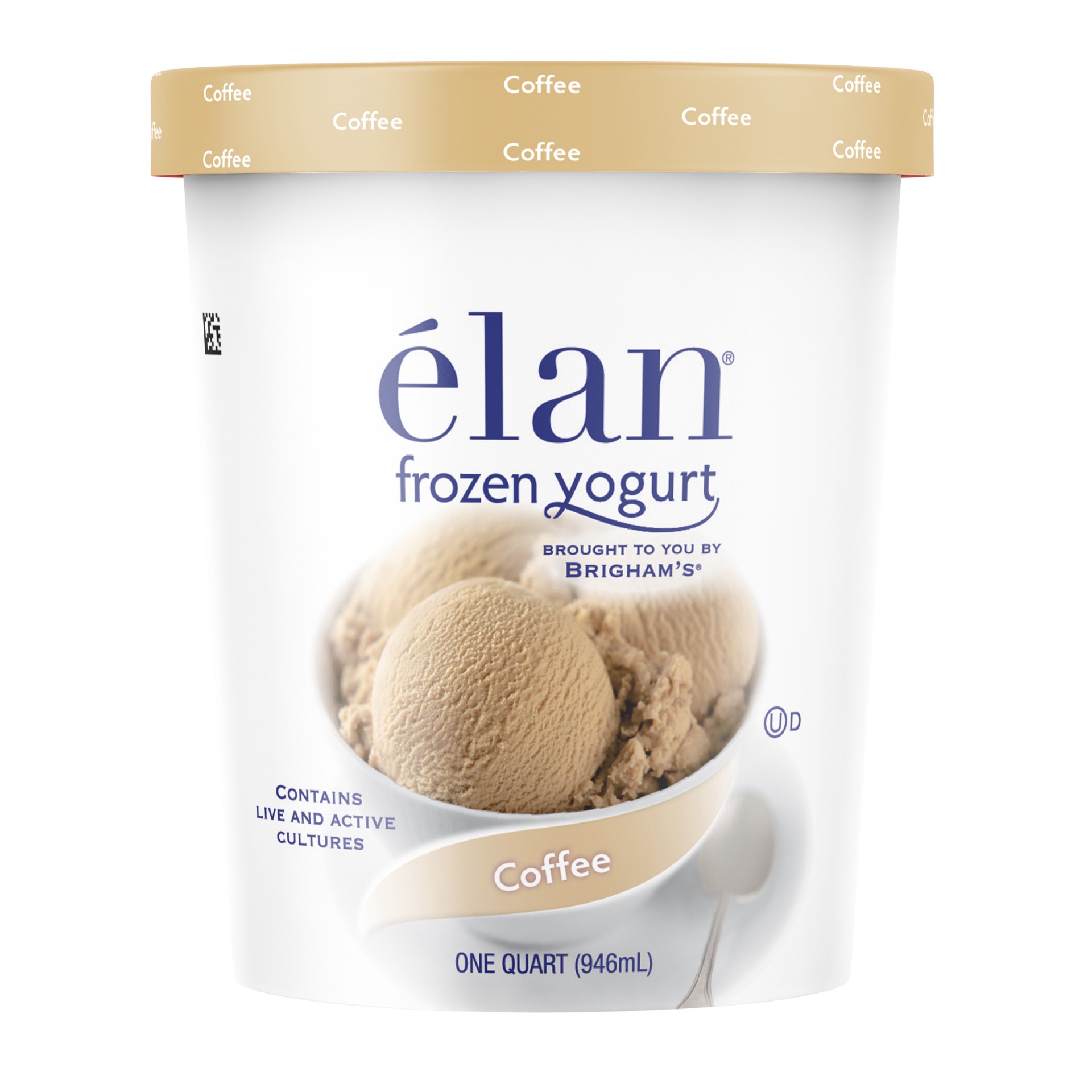 slide 1 of 9, Elan Coffee Frozen Yogurt, 32 fl oz