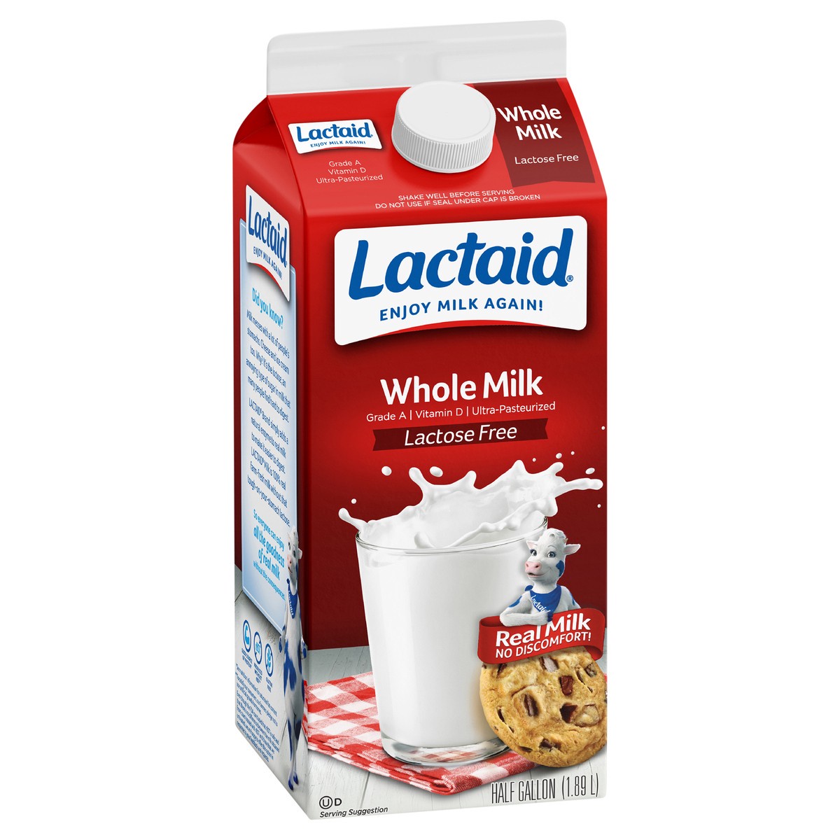 slide 6 of 9, Lactaid Whole Milk, 64 oz, 64 oz