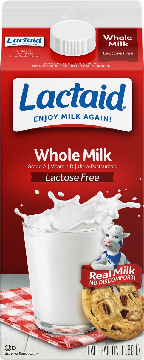 slide 4 of 9, Lactaid Whole Milk, 64 oz, 64 oz