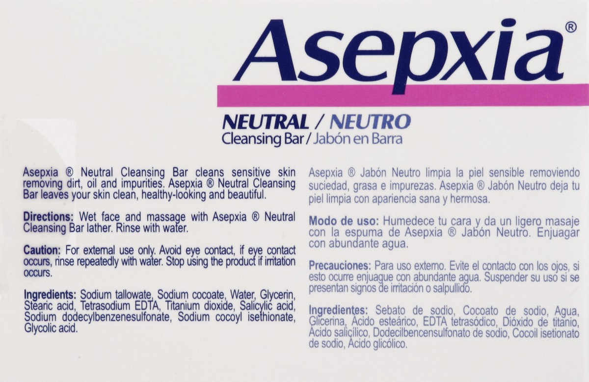 slide 4 of 5, Asepxia Neutral Cleansing Bar, 3.52 oz