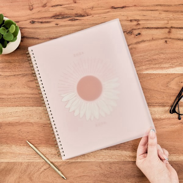 slide 9 of 9, 2024 Happy Planner 12-Month Monthly/Weekly Big Organized By Happy Planner, 8-1/2"" X 11"", Westward Sun, July 2024 To June 2025, 1 ct