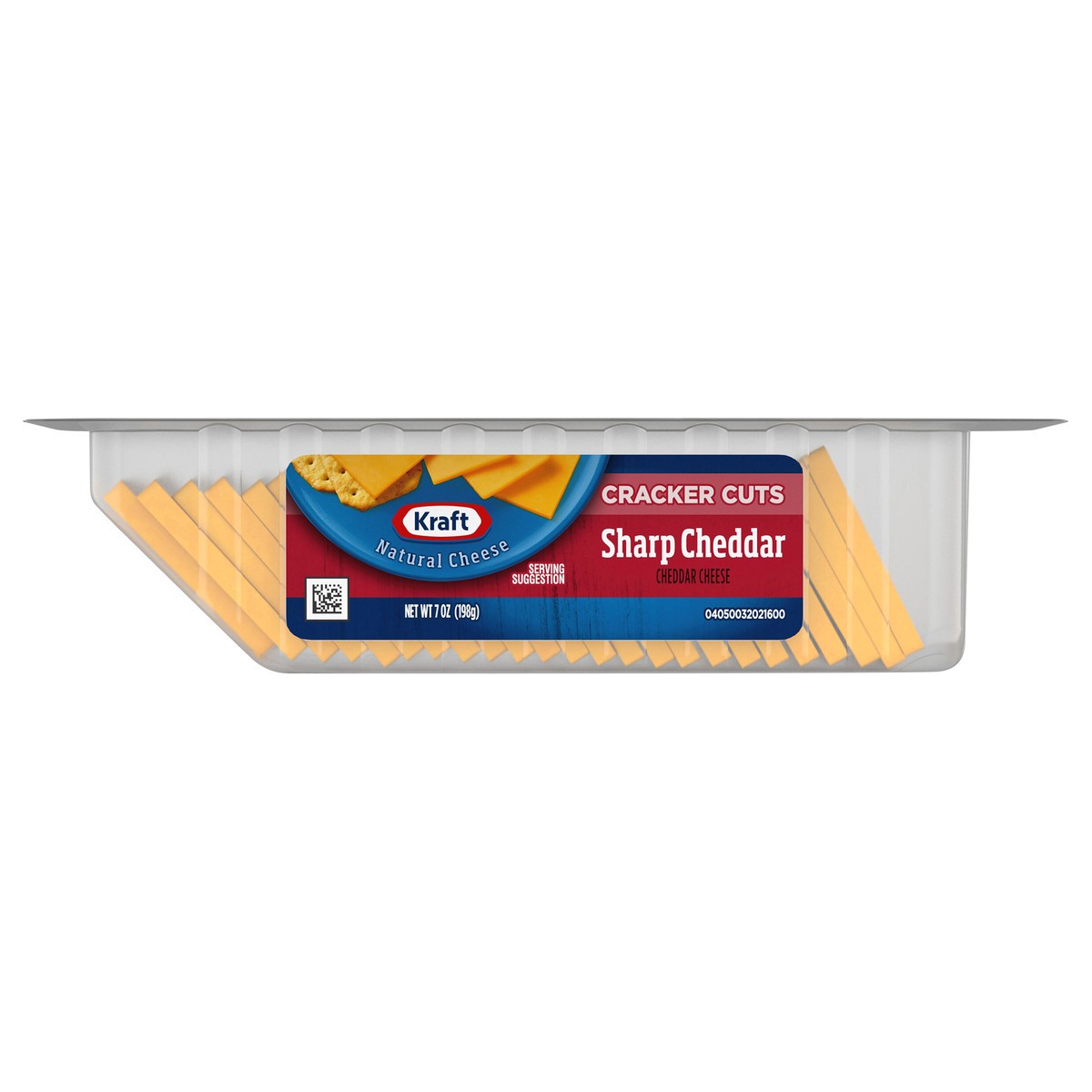 slide 1 of 1, Kraft Sharp Cheddar Cheese Cracker Cuts, 24 ct