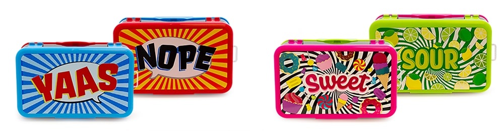 slide 1 of 1, It's Academic Printed Flip Flop Pencil Box - Assorted, 1 ct