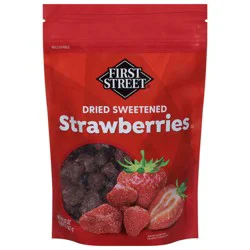 First Street Fs Dried Sweetened Strawberries