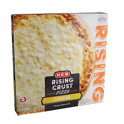 slide 1 of 1, H-E-B Select Ingredients Original Crust Cheese Pizza, 28.6 oz