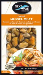 Next Wave Seafood Cooked Mussel Meat 8 oz