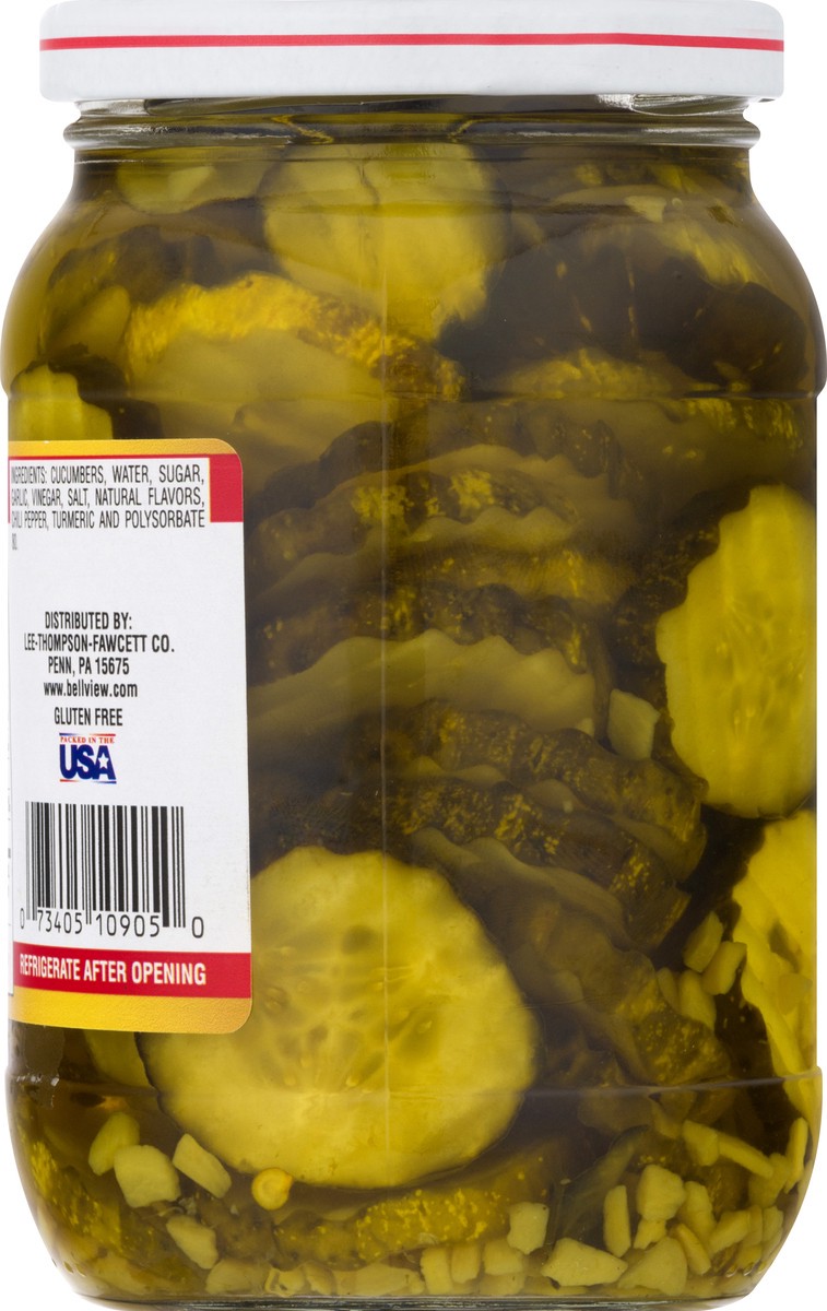 slide 2 of 13, Bell-View Bell View Hot & Sweet Garlic Chips, 16 oz