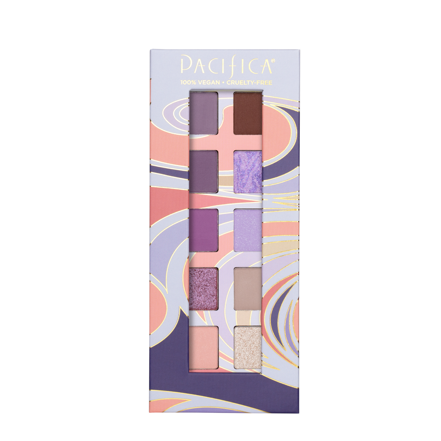 slide 1 of 2, Pacifica Purple Nudes Eyeshadow Palette, 0.24 oz