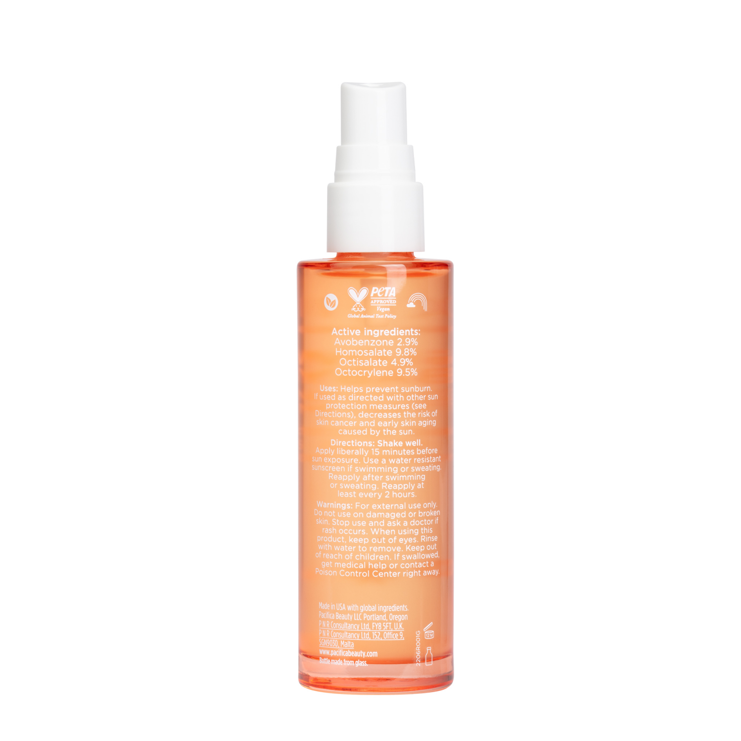 slide 2 of 2, Pacifica Glow Baby Spf 45 Brightening Setting Mist, 5 x 1.7 fl oz