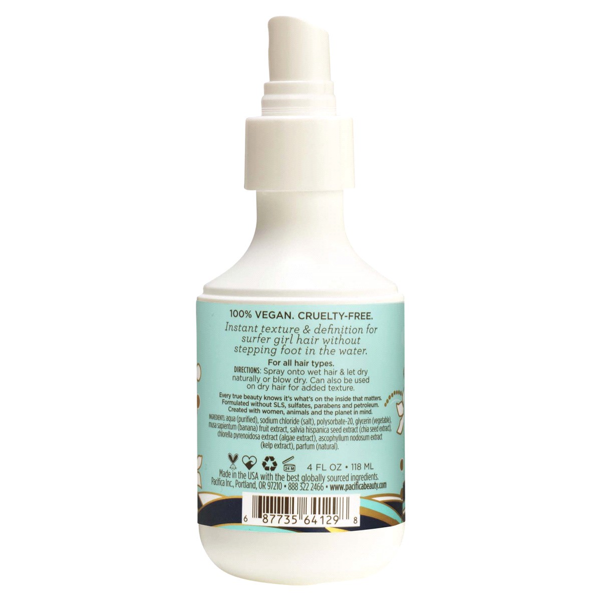 slide 2 of 2, Pacifica Salty Waves Texture Spray 4 oz, 4 oz