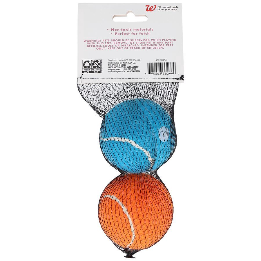 slide 3 of 5, PetShoppe Tennis Balls, 2 ct