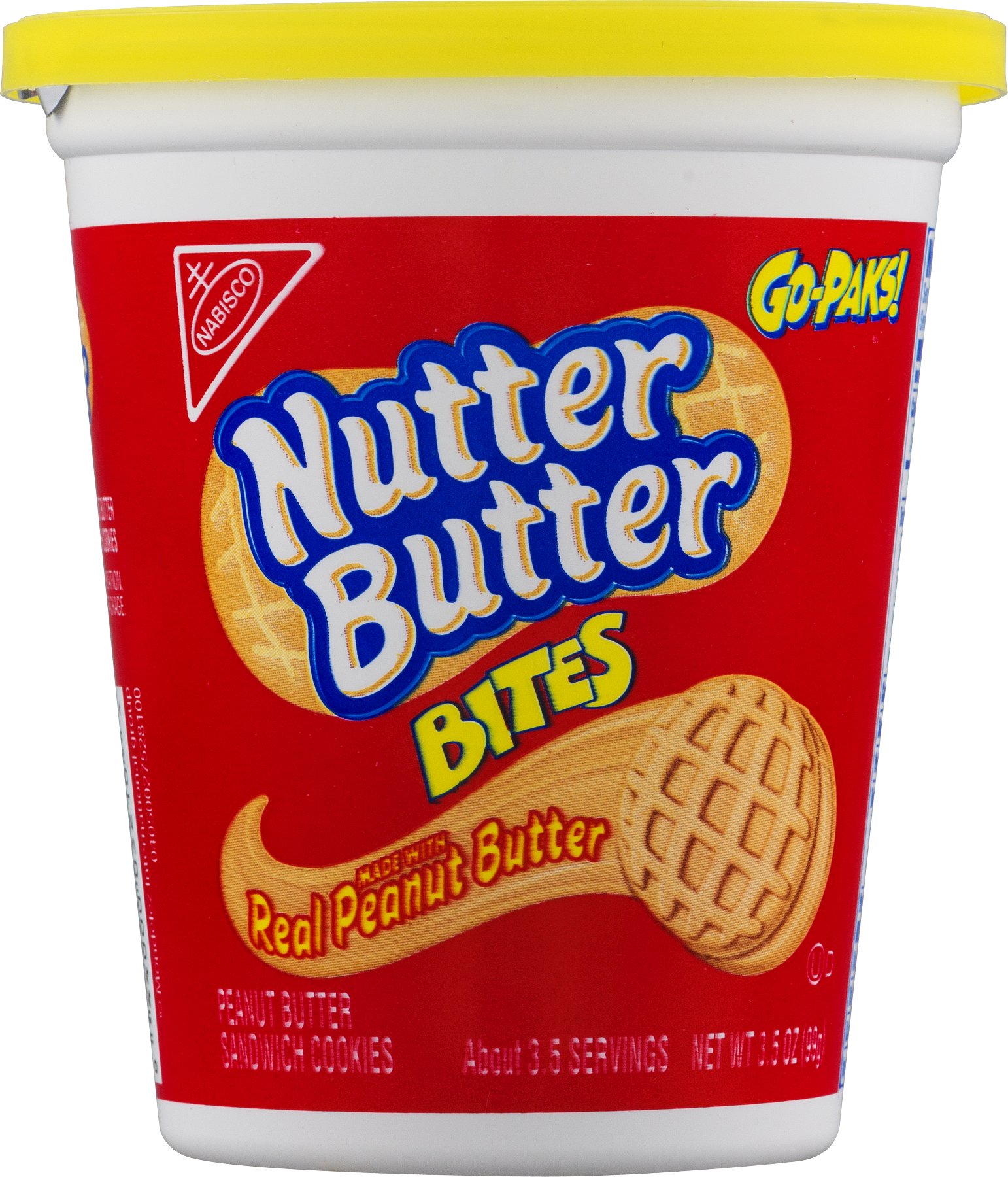 slide 1 of 1, Nabisco Nutter Butter Cookie Bites Go Cups, 3.5 oz
