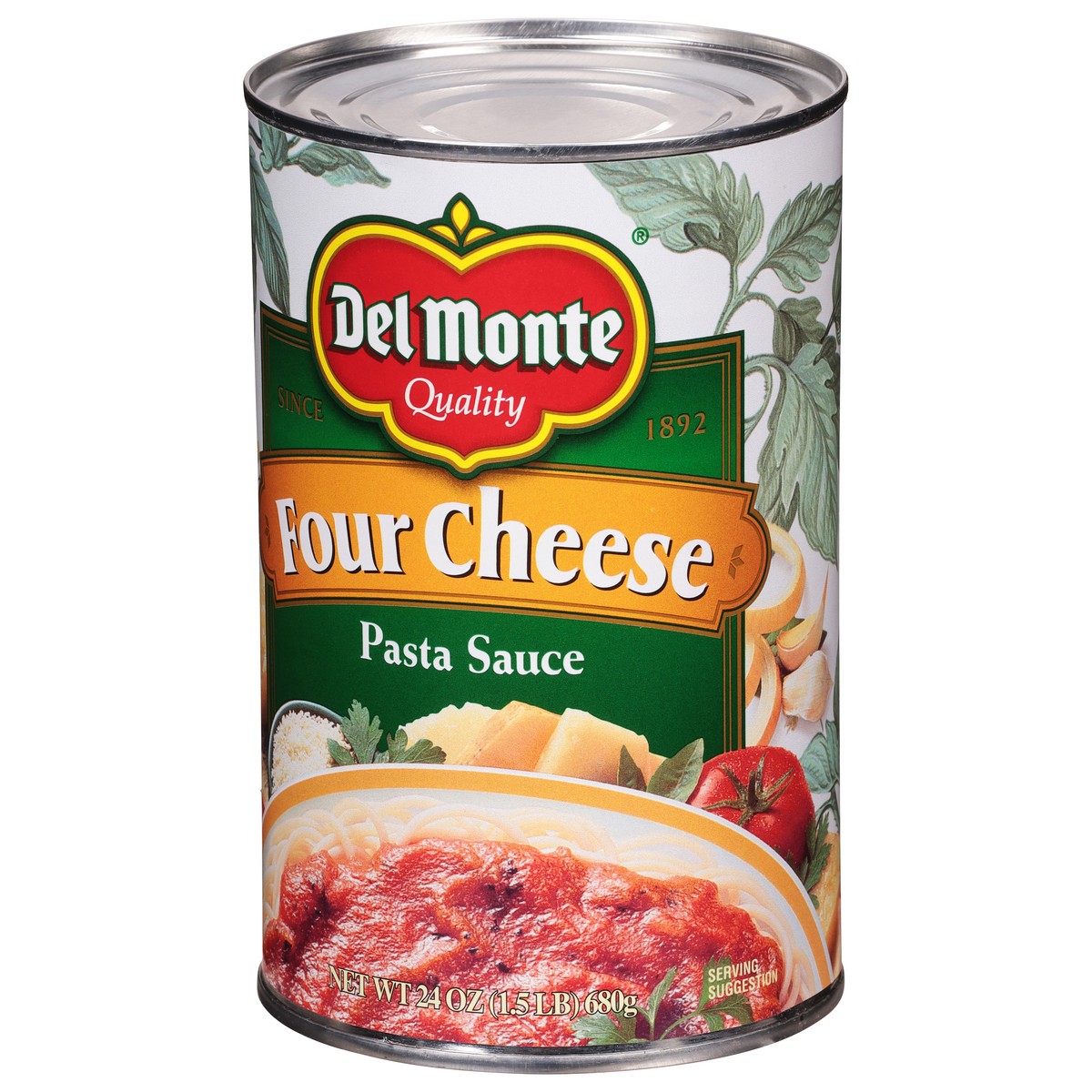 slide 6 of 13, Del Monte Four Cheese Pasta Sauce 24 oz, 24 oz