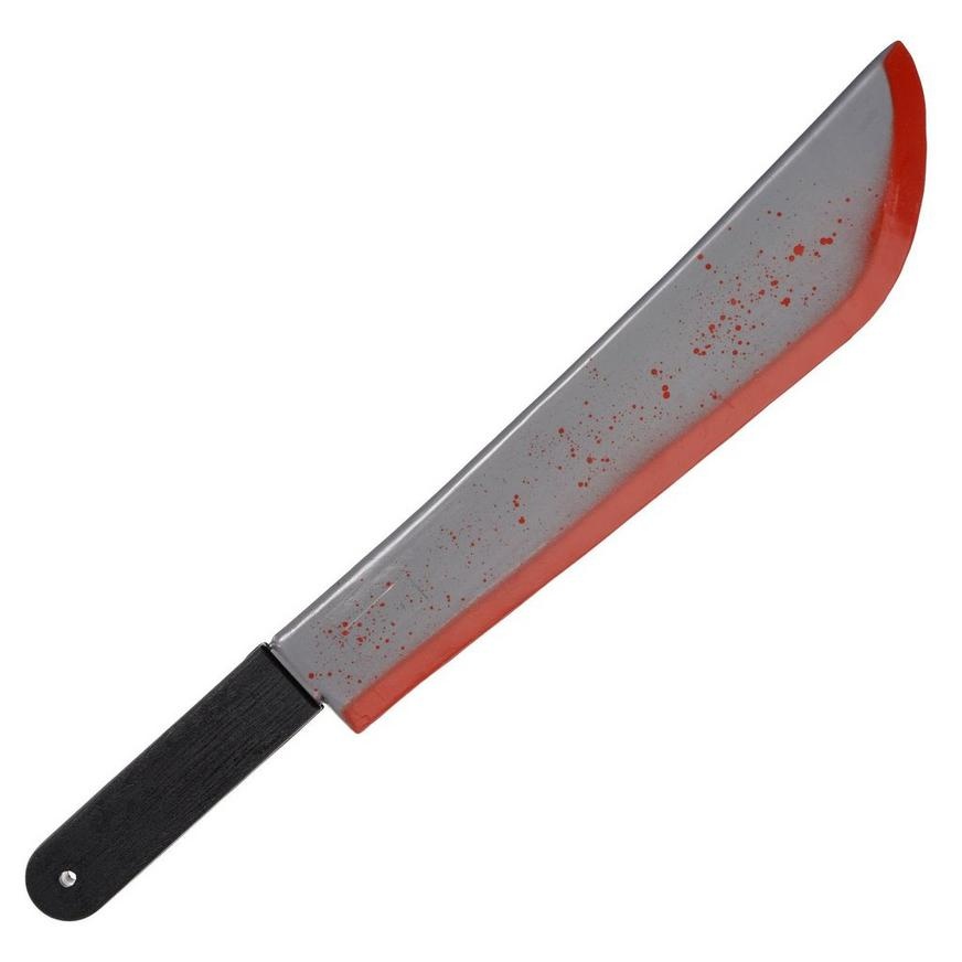 slide 1 of 1, Party City Jason Voorhees Machete Friday the 13th, 1 ct