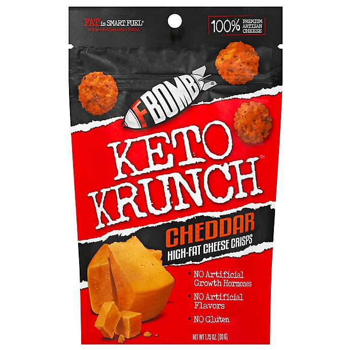 slide 2 of 3, Fbomb Snack Puff Cheddar Chse, 1.75 oz