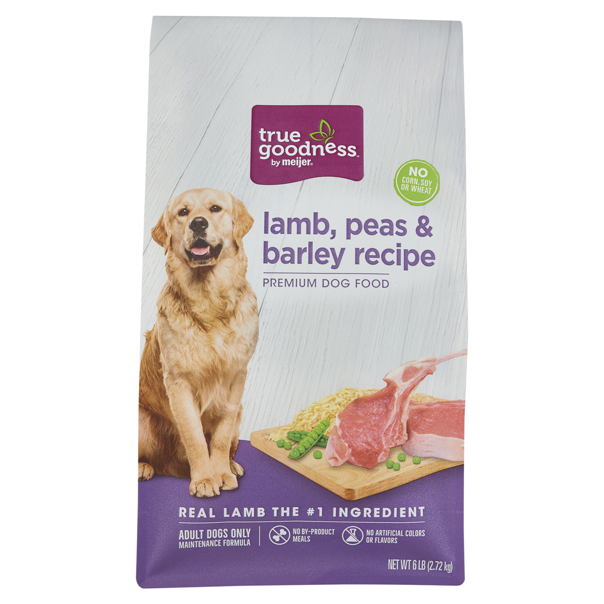 slide 1 of 2, True Goodness Lamb & Rice Dry Dog Food, 6 lb