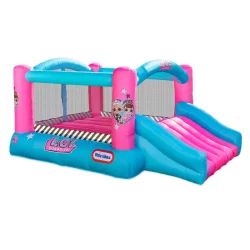 L.O.L. Surprise! LOL Surprise Jump 'n Slide Inflatable Bounce House with Blower