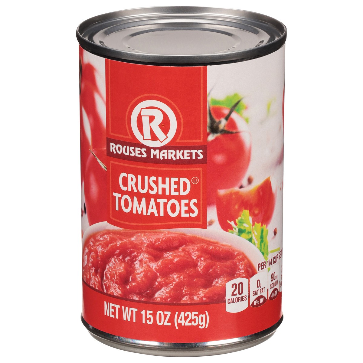 slide 9 of 9, Rouses Markets Crushed Tomatoes 15 oz, 15 oz