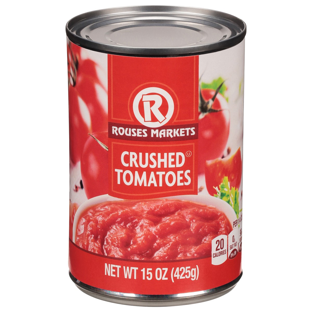 slide 1 of 9, Rouses Markets Crushed Tomatoes 15 oz, 15 oz