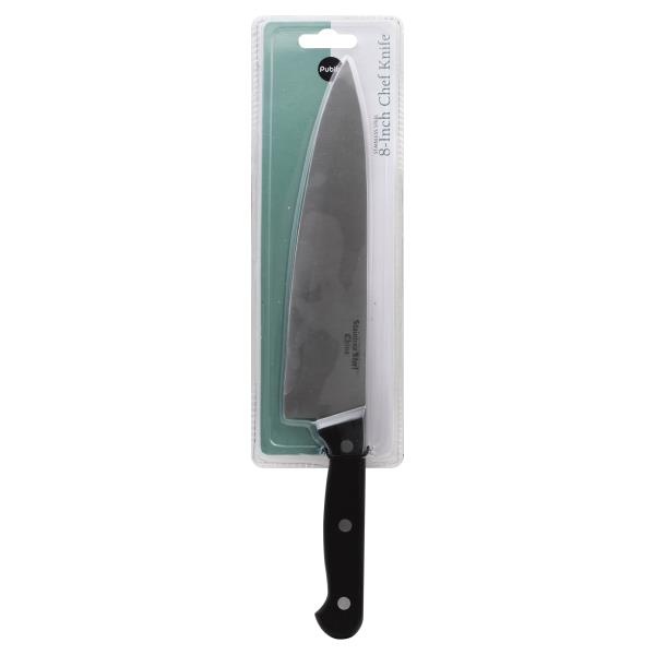 slide 1 of 1, Publix Chef Knife, 8 in