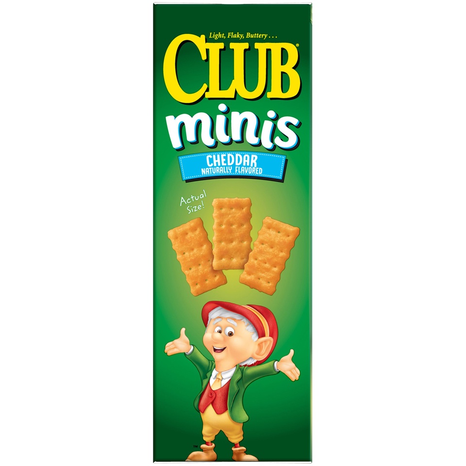 Club Minis Cheddar Crackers 11 oz Shipt