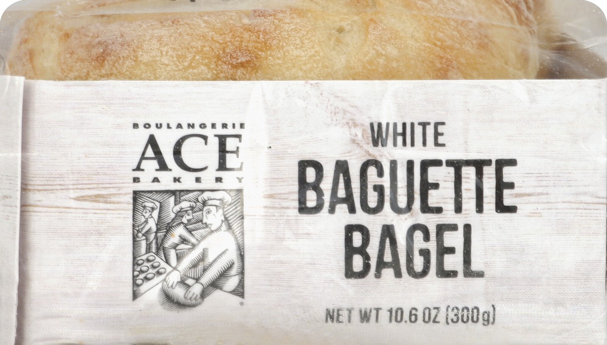 slide 4 of 5, ACE Bakery Baguette Bagel, 10.58 oz