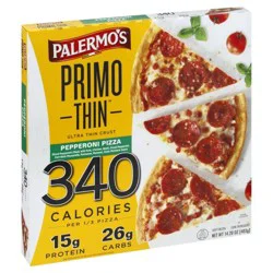Palermo''s Primo Thin Ultra Thin Crust Pepperoni Pizza 14.20 oz