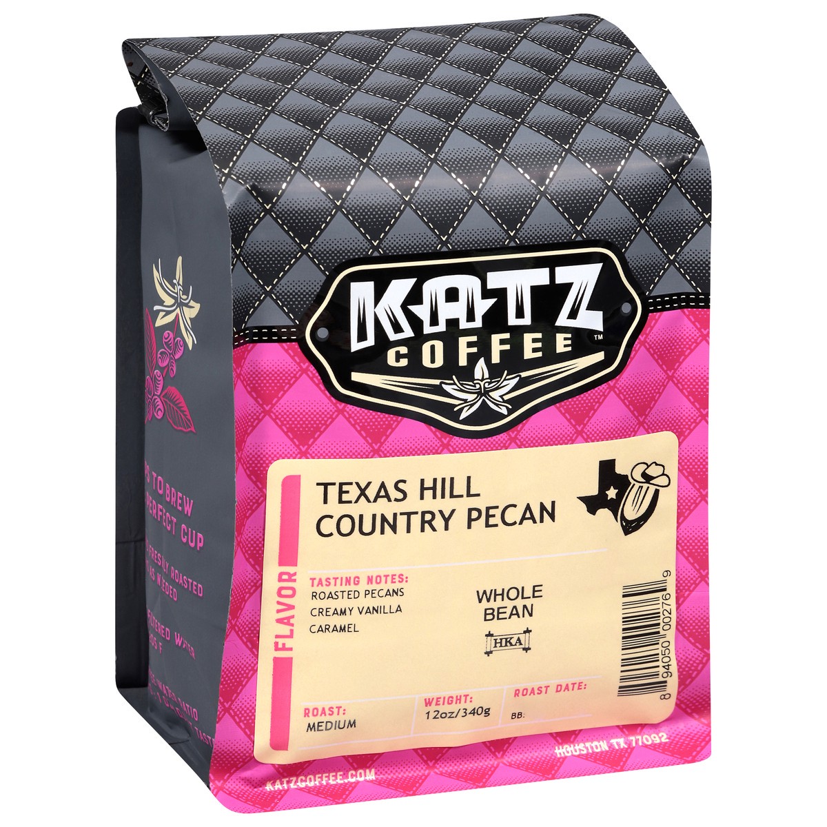 slide 13 of 13, Katz Coffee Texas Hill Country Pecan Whole Bean Coffee, 1 ct