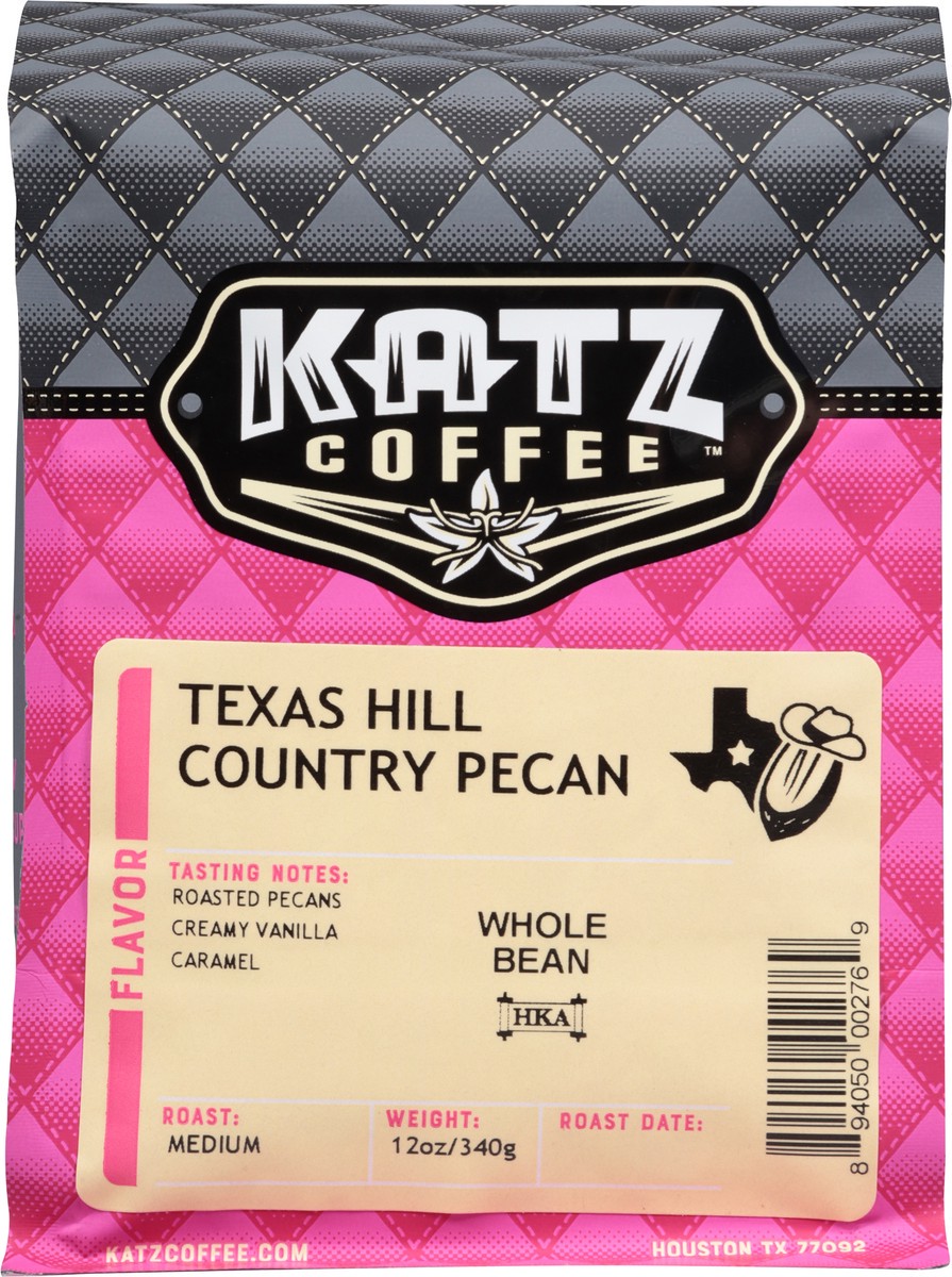 slide 11 of 13, Katz Coffee Texas Hill Country Pecan Whole Bean Coffee, 1 ct
