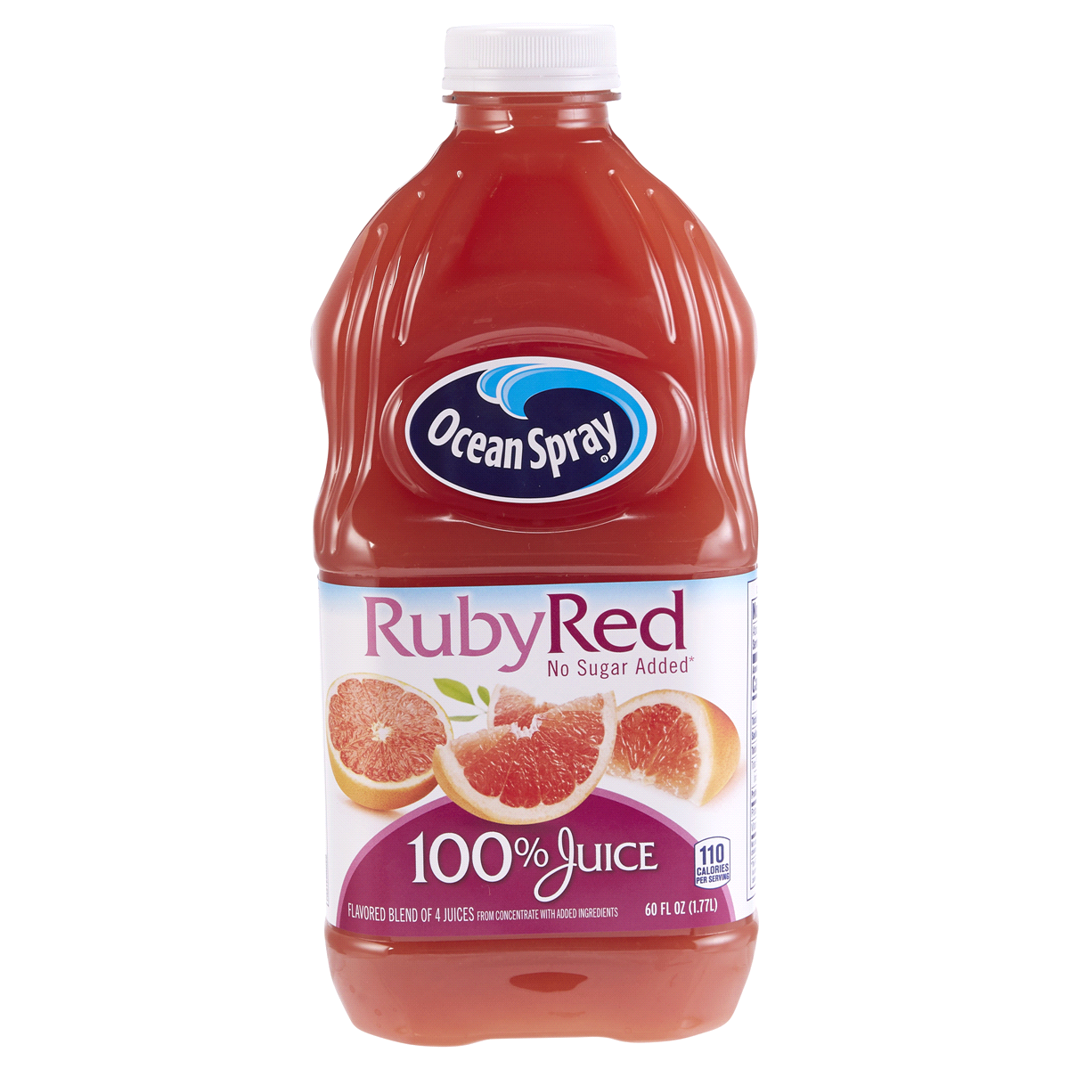 slide 1 of 8, Ocean Spray 100% Ruby Red Grapefruit Juice, 