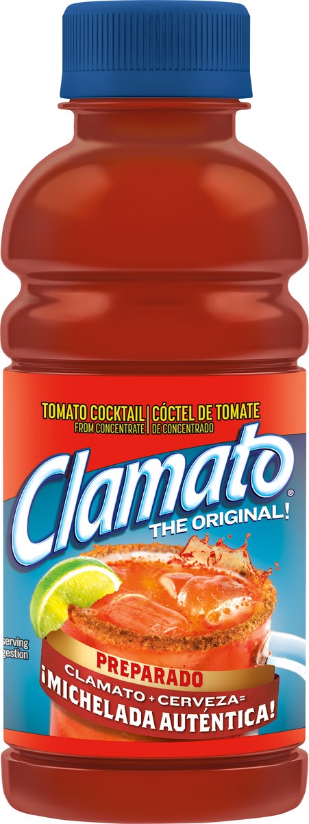 slide 3 of 12, Clamato Preparado, 12 fl oz