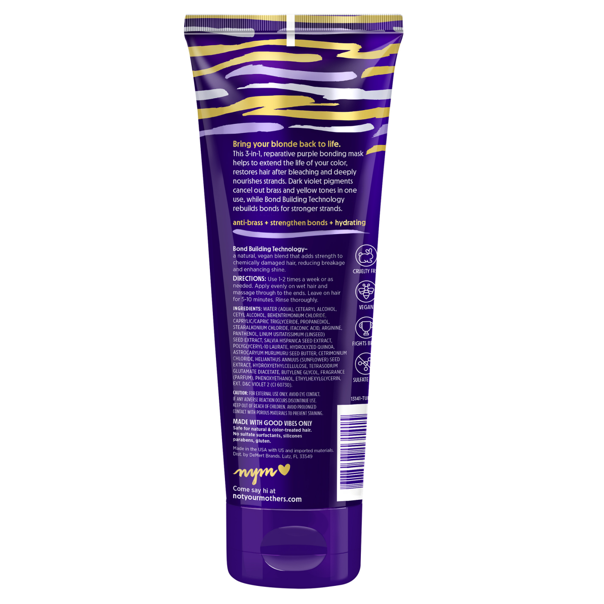 slide 3 of 3, Not Your Mother's Blonde Moment Tone & Repair Purple Mask 8 fl oz, 8 fl oz