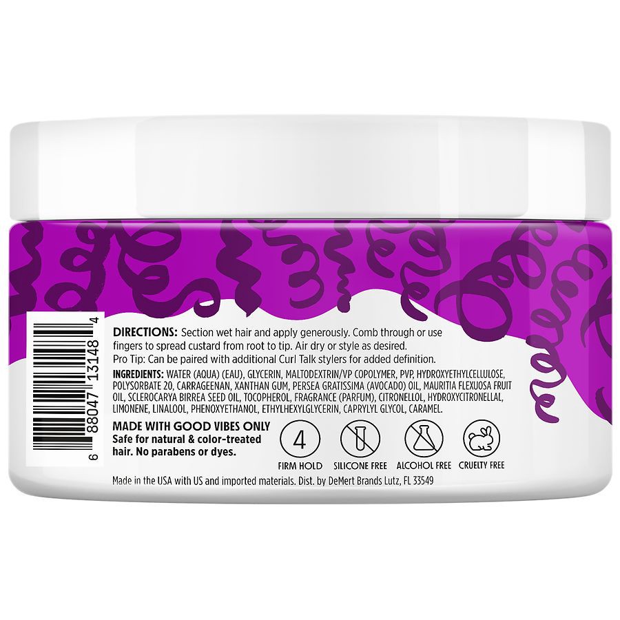 slide 3 of 3, Not Your Mother's Curl Talk Defining Curl Custard Citrus Jasmine, 12 oz