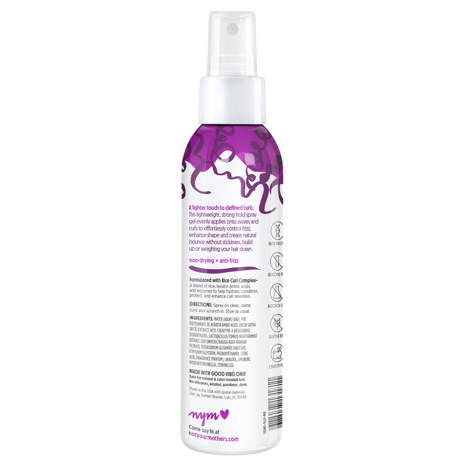 slide 2 of 2, Not Your Mother's Defining Curl Talk Spray Gel 6 fl oz, 6 fl oz