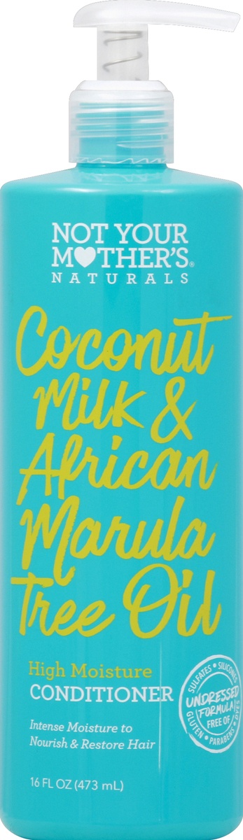 slide 2 of 2, Not Your Mother's Naturals Coconut Milk & African Marula Tree Oil High Moisture Conditioner, 16 oz