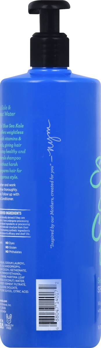 slide 5 of 7, Not Your Mother's Blue Sea Kale & Pure Coconut Water Shampoo, 16 oz