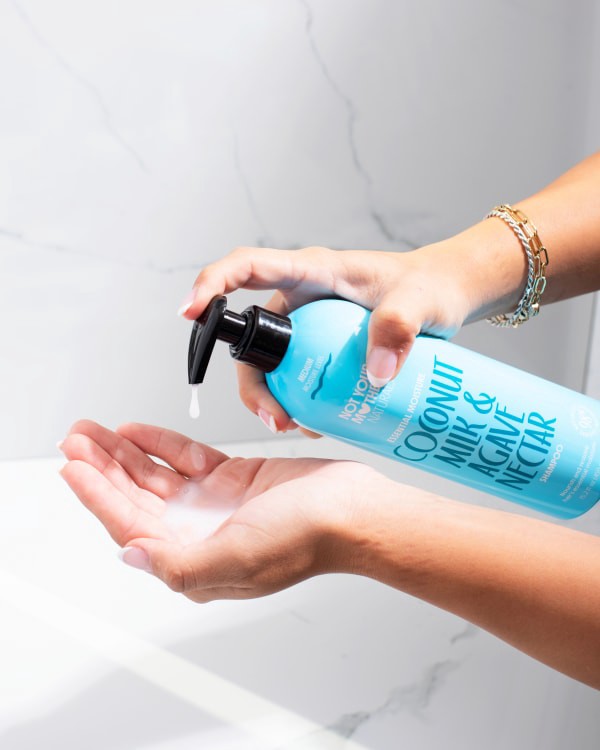 slide 4 of 9, Not Your Mother's Naturals Medium Essential Moisture Coconut Milk & Agave Nectar Shampoo 15.2 fl oz, 15.20 fl oz