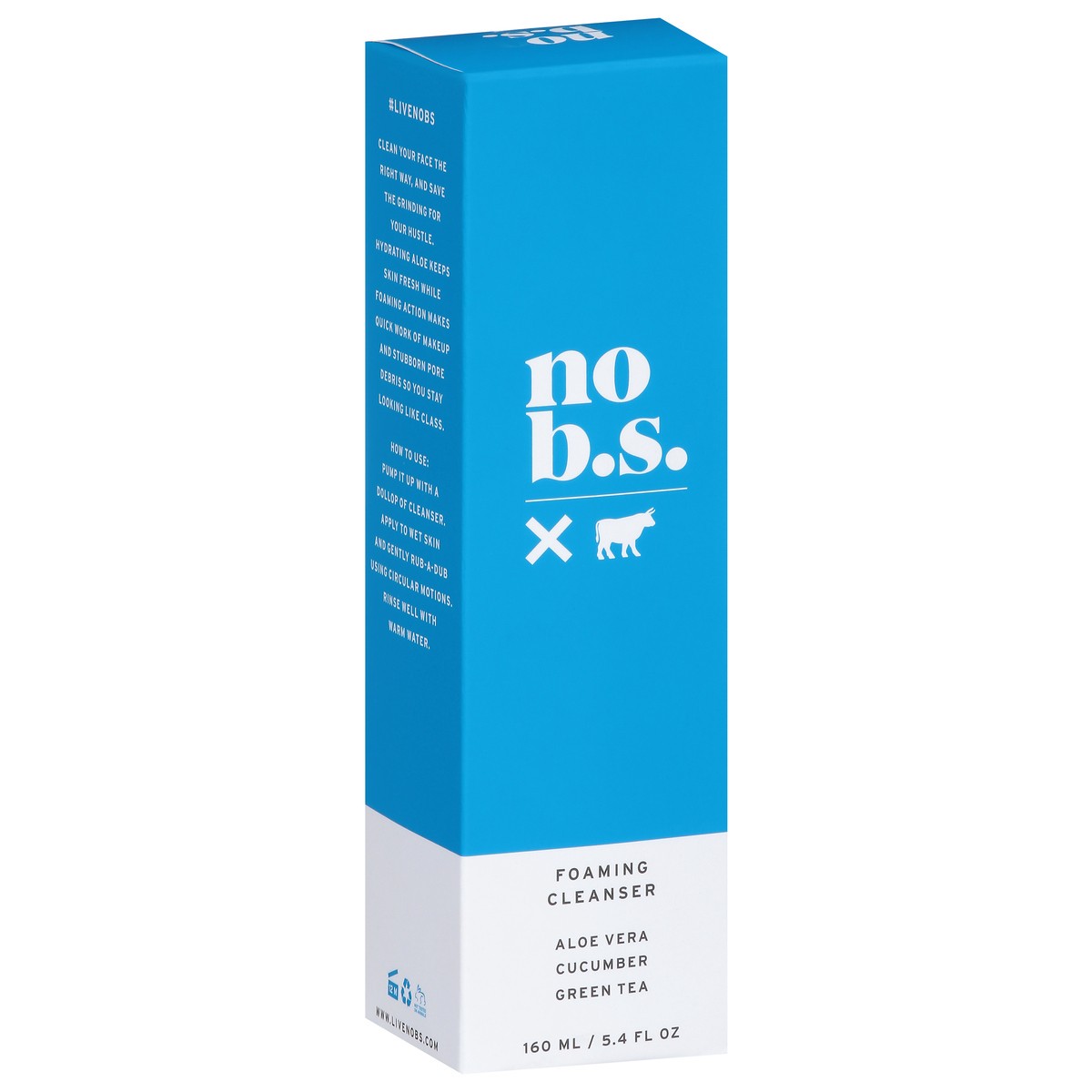 slide 12 of 13, No B.S. Foaming Nourishing Face Wash 5.4 fl oz, 5.4 oz