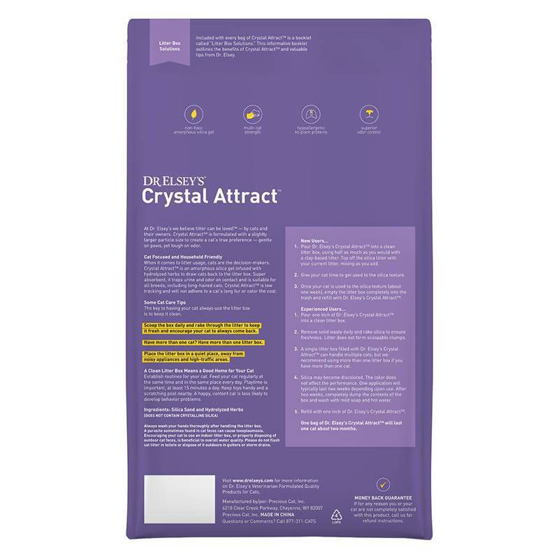 slide 2 of 3, Dr. Elsey's Crystal Silica Cat Litter - 8lbs, 8 lb
