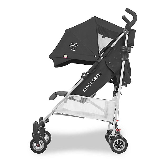 slide 3 of 5, Maclaren Triumph Style Set Stroller - Black/Charcoal, 1 ct