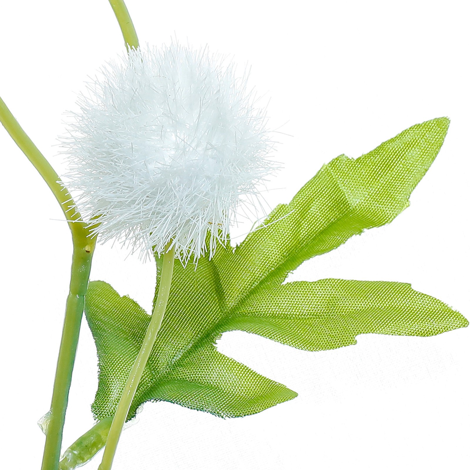 slide 3 of 3, 29" Cream Pom Pom Stem By Ashland, 29 in