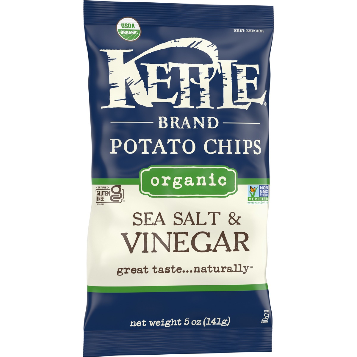 slide 2 of 11, Kettle Brand Sea Salt & Vinegar Potato Chips, 5 oz