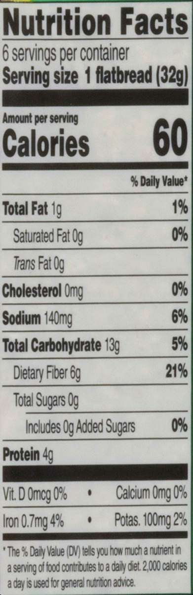 slide 7 of 10, Flatout Flavor!T Flatbread Garden Ranch, 6.8 oz